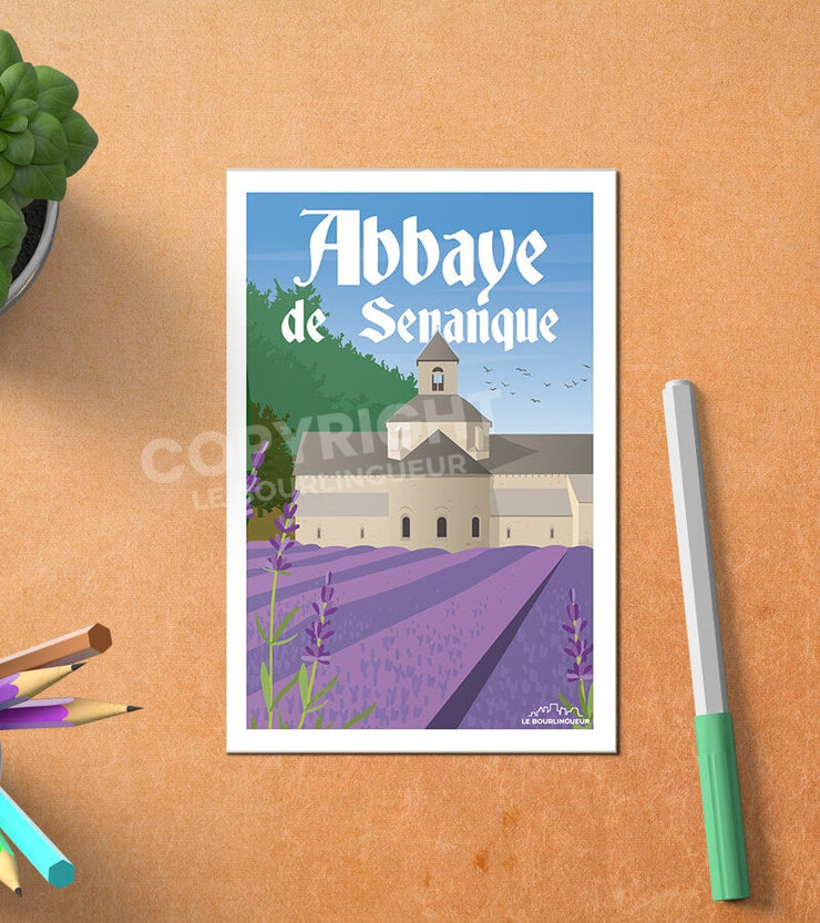 Carte Postale Abbaye De Sénanque