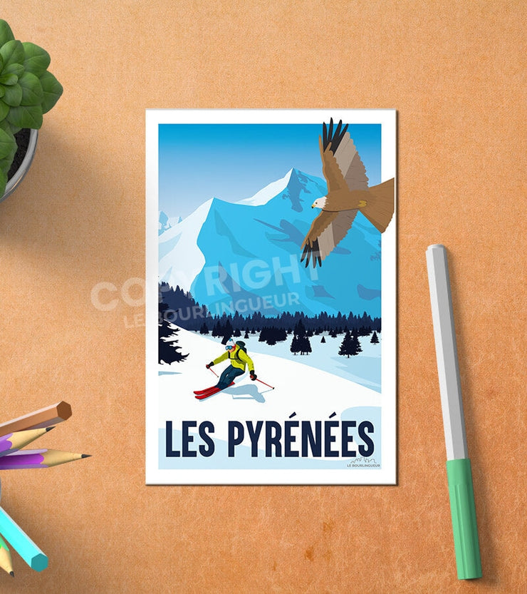 Carte Postale Les Montagnes De Pyrénées