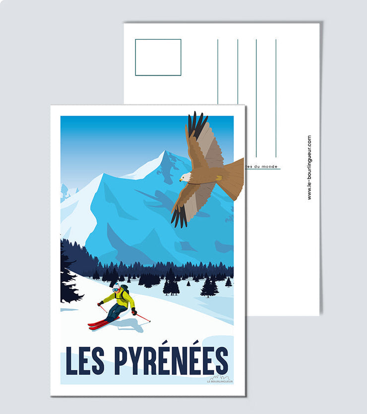 Carte Postale montagne des pyrénées