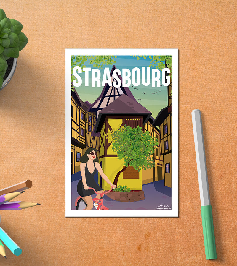 Carte Postale RC Strasbourg – Saïdu Sow