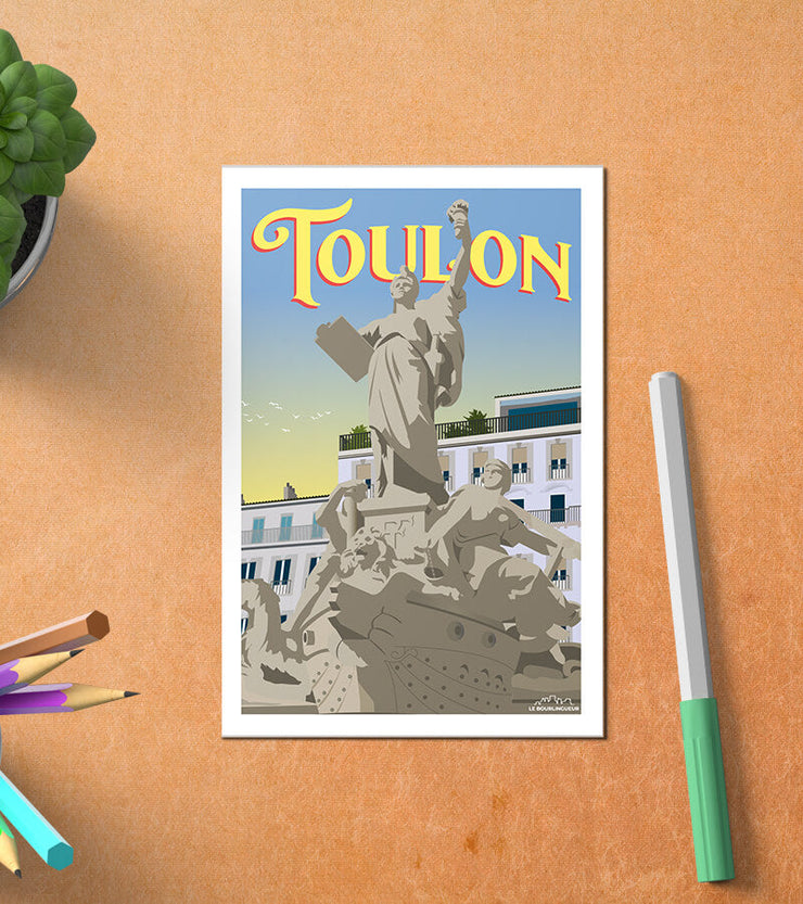 Carte Postale Toulon
