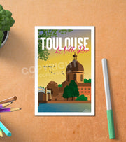 Carte Postale Toulouse La Ville Rose