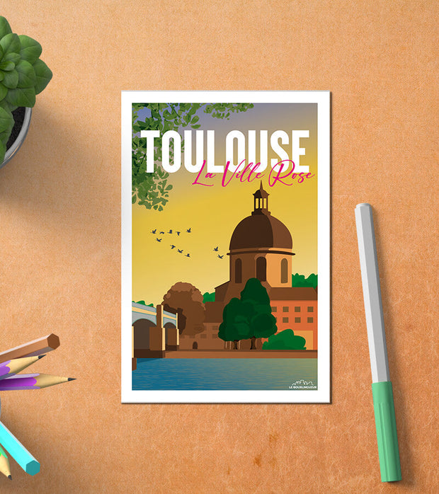 Carte Postale Toulouse La Ville Rose