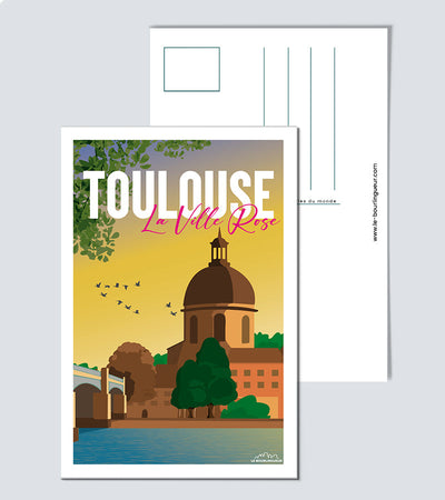 Carte Postale Toulouse la ville rose