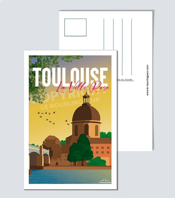 Carte Postale Toulouse la ville rose