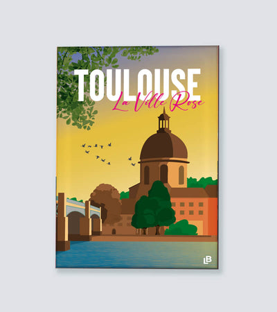 Magnet Toulouse vintage