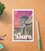 Carte Postale Tours Basilique Saint Martin