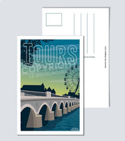 Carte Postale vintage Tours