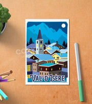 Carte Postale Val Disère