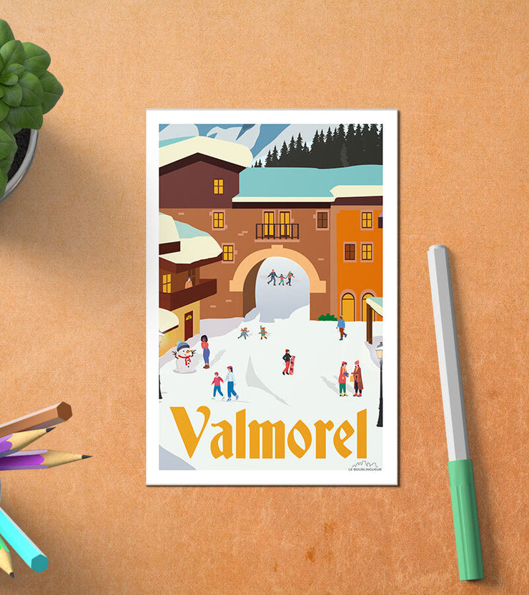 Carte Postale Valmorel