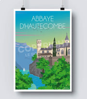 Affiche Abbaye d'Hautecombe