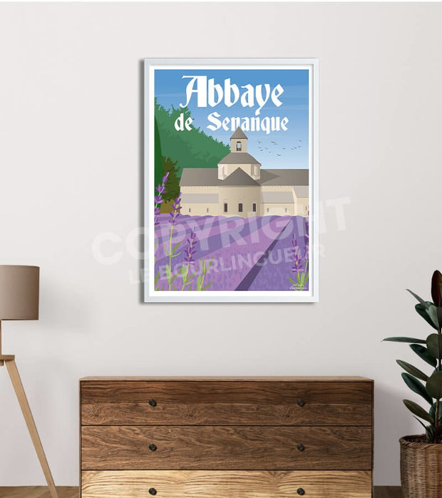 Affiche Abbaye de Sénanque