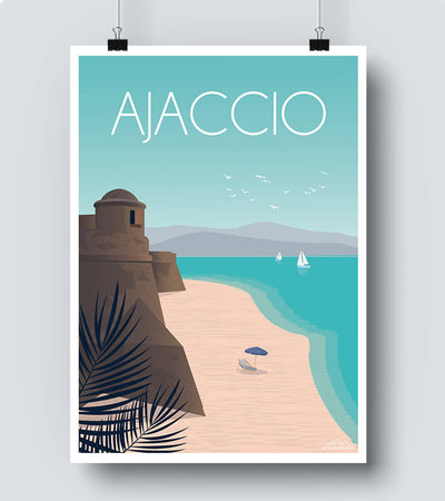 Affiche Ajaccio