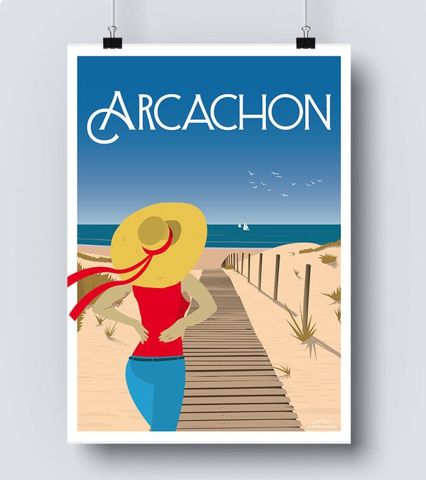 Affiche Arcachon