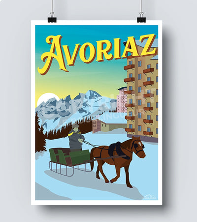 Affiche Avoriaz