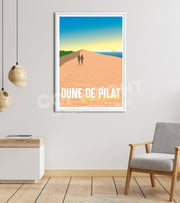 Affiche Dune du Pilat