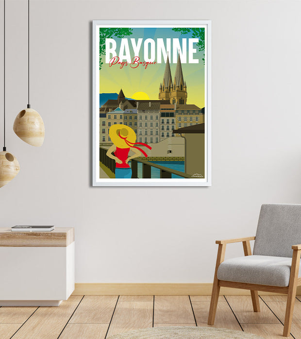 Affiche Bayonne