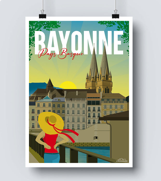 Affiche Bayonne