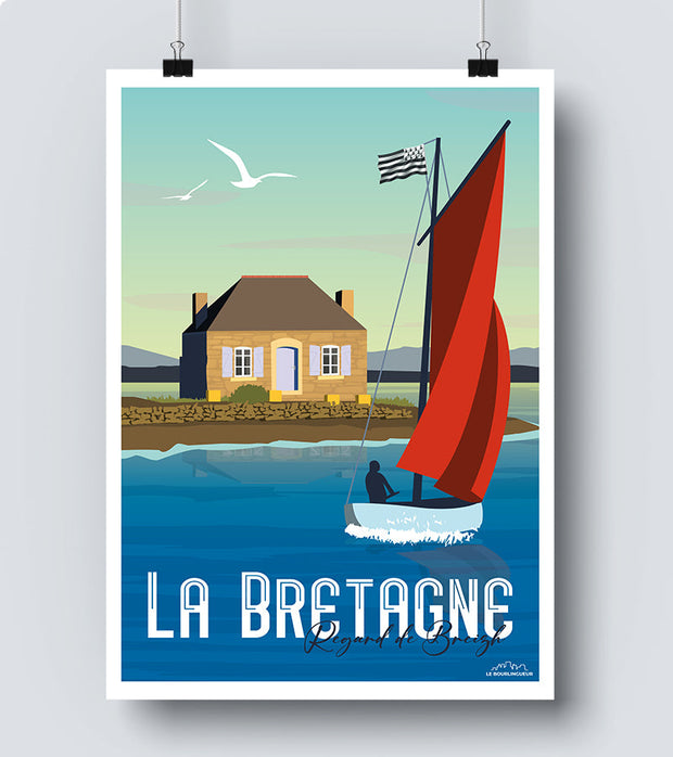 Affiche Brest bateau