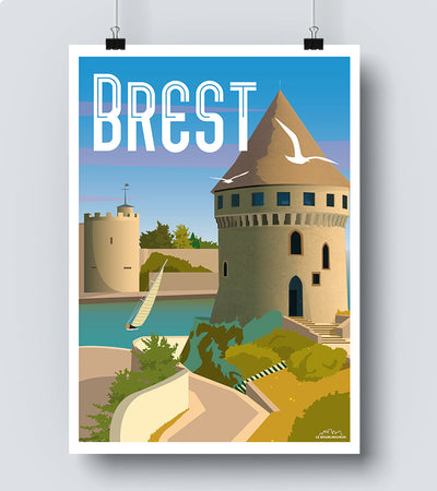 Affiche Brest