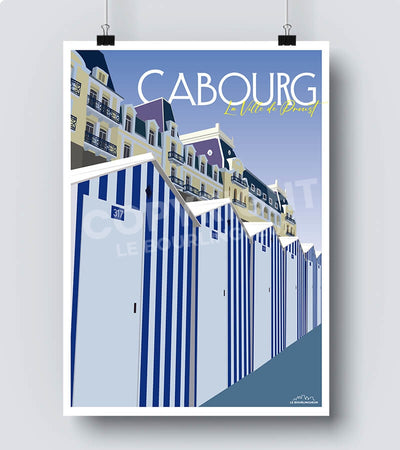 Affiche Cabourg