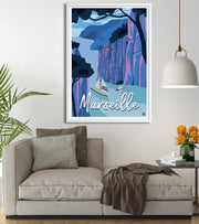 Affiches calanques de Marseille