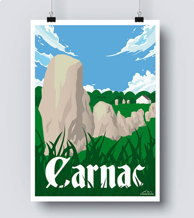 Affiche Carnac