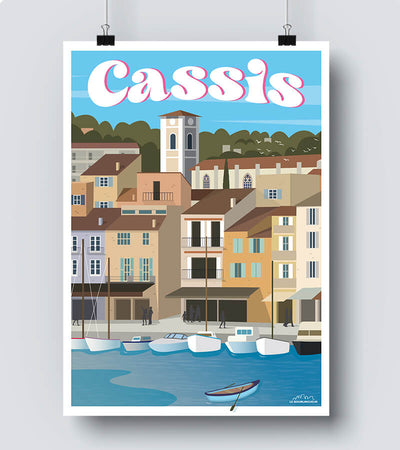 Affiche Cassis