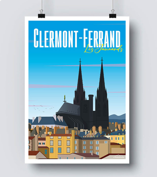 Affiche Clermont-Ferrand