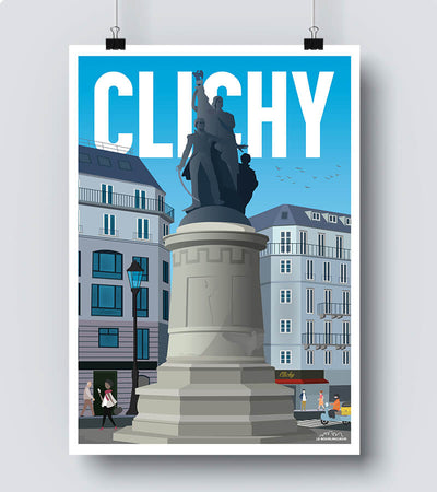 affiche clichy