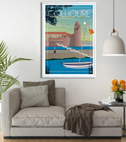 Poster chateau collioure