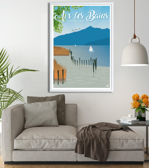 Affiche Aix les Bains