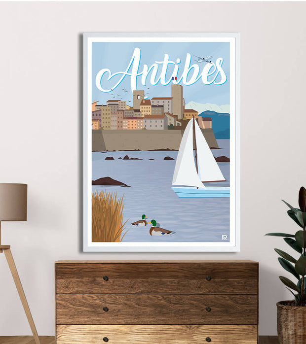 Affiche Antibes