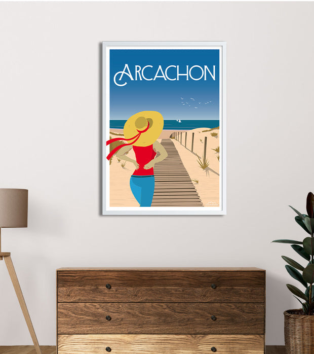 Affiche Arcachon