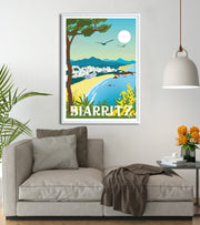 Affiche Biarritz