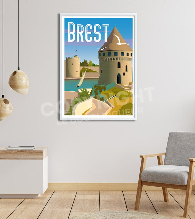 Affiche Brest