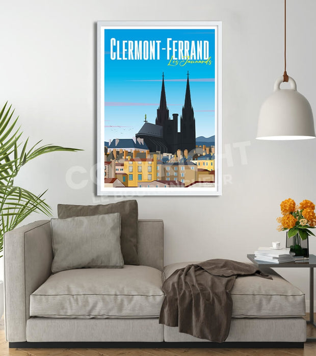 Affiche Clermont-Ferrand