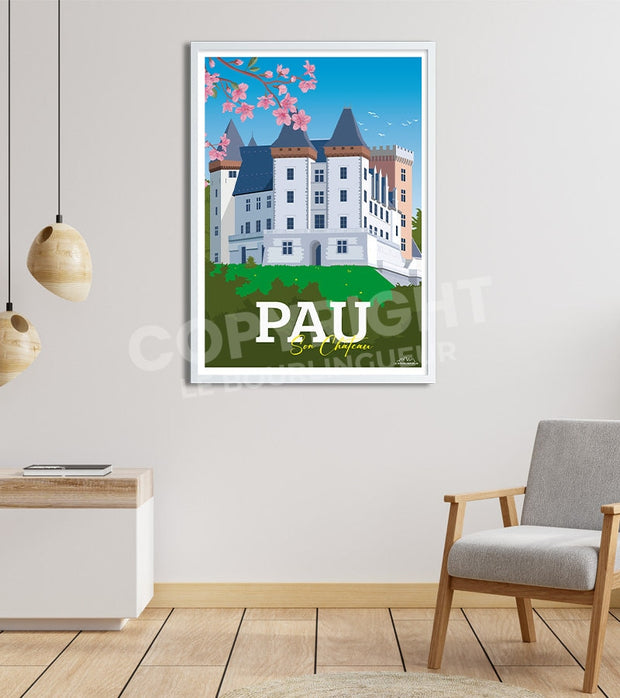 Affiche de Pau chateau