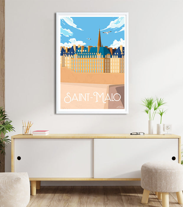 Affiche Saint-Malo