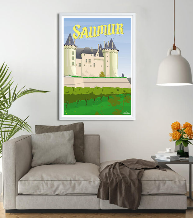 Affiche Saumur