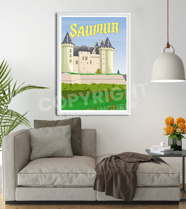 Affiche Saumur