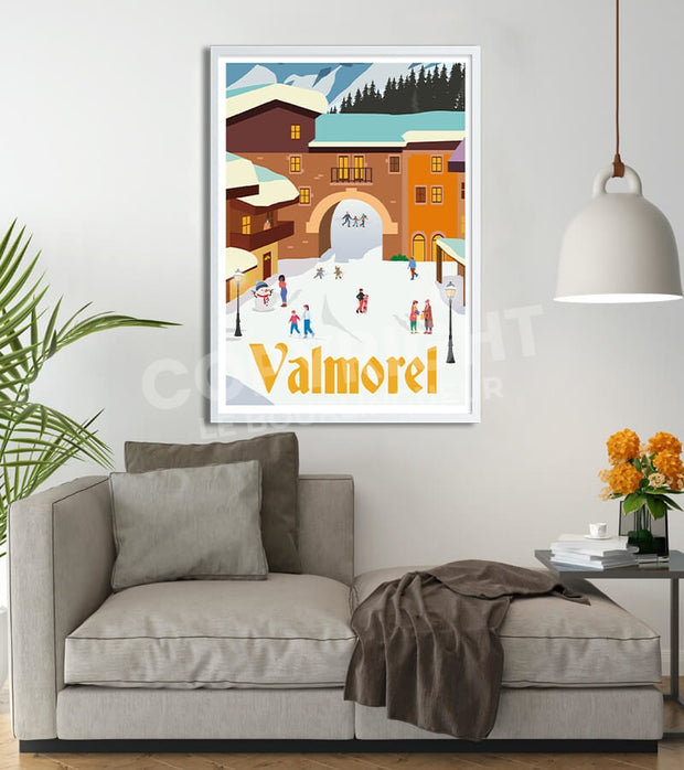 Affiche Valmorel
