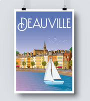 Affiche Deauville