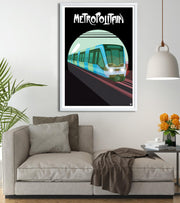 Affiche métro de Paris
