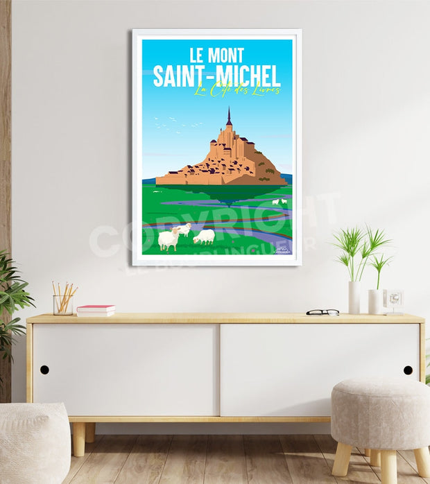 Affiche Mont Saint Michel