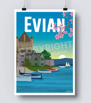 Affiche Evian