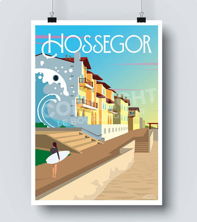 Affiche Hossegor