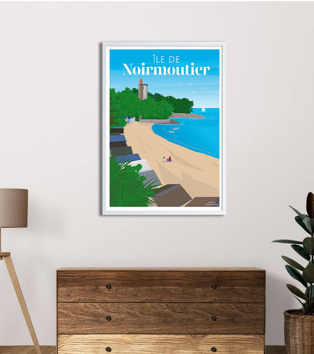 Affiche Île de Noirmoutier