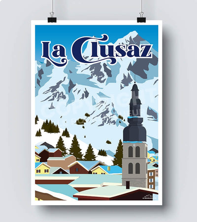 Affiche la Clusaz
