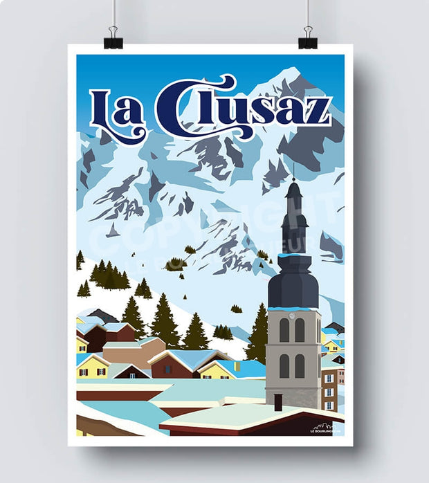 Affiche la Clusaz